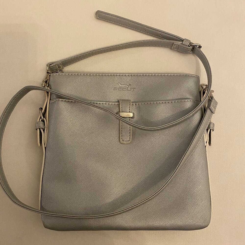 SCOUT CROSSBODY LIGHT GRAY BAG